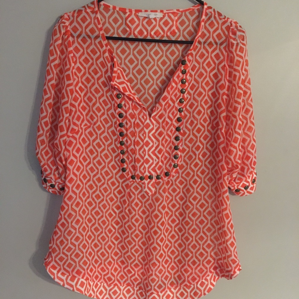 Sheer blouse